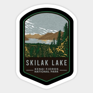 Skilak Lake Kenai Fjords National Park Sticker
